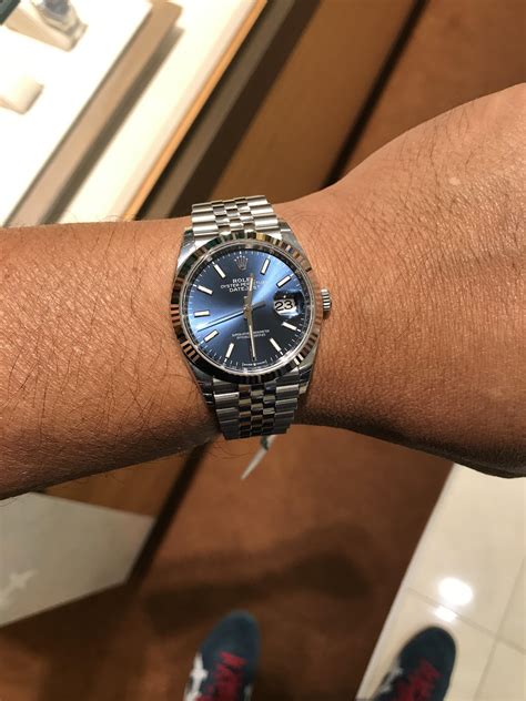 rolex inside wrist|rolex datejust 36mm on wrist.